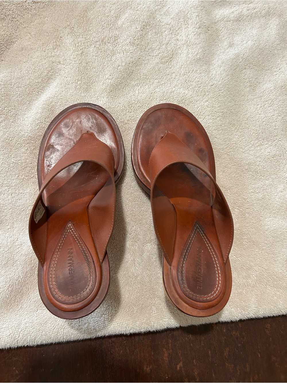 Zimmerman wood sandals